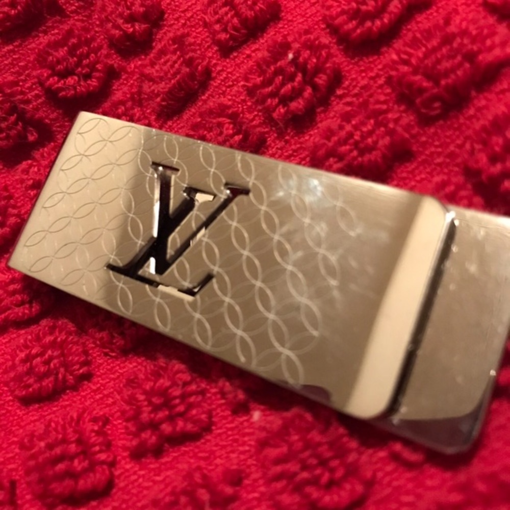 Louis Vuitton Sterling- Silver Money Clip